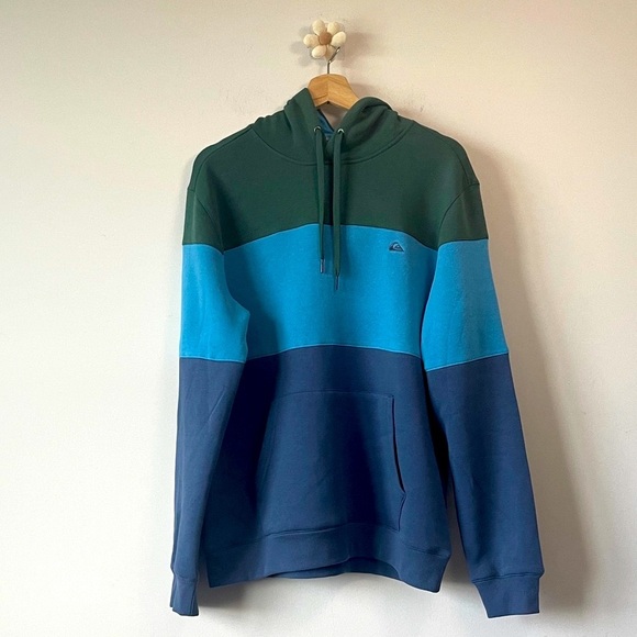 Quiksilver Men's Multicolor Block Hoodie - Picture 3 of 12